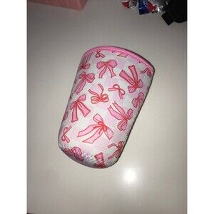 Coquette bow coosie